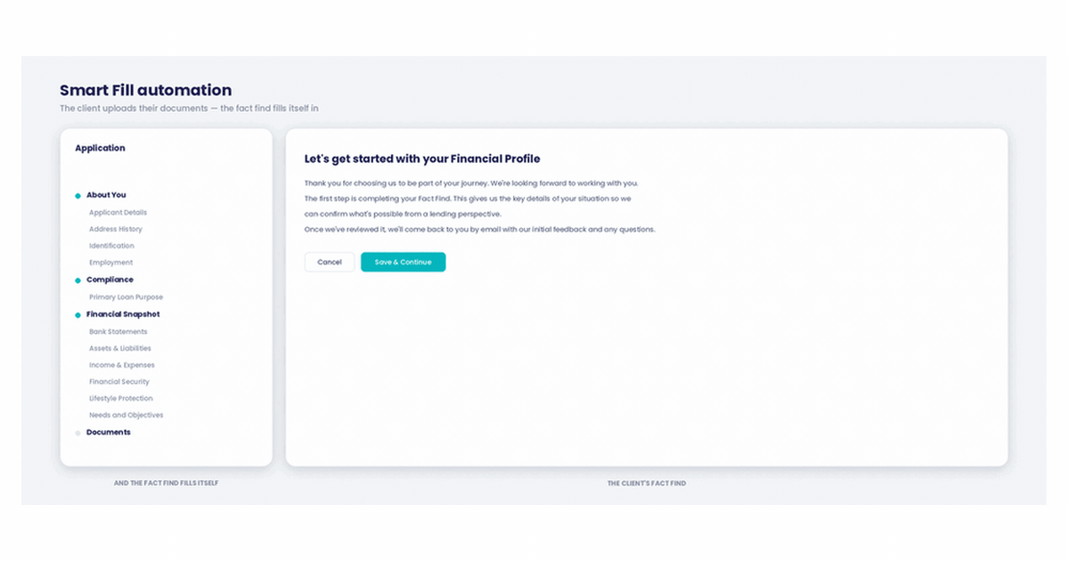 Smart AI pulling numbers and details straight out of a document